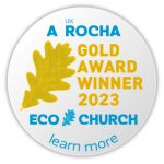 Eco church gold award badge a